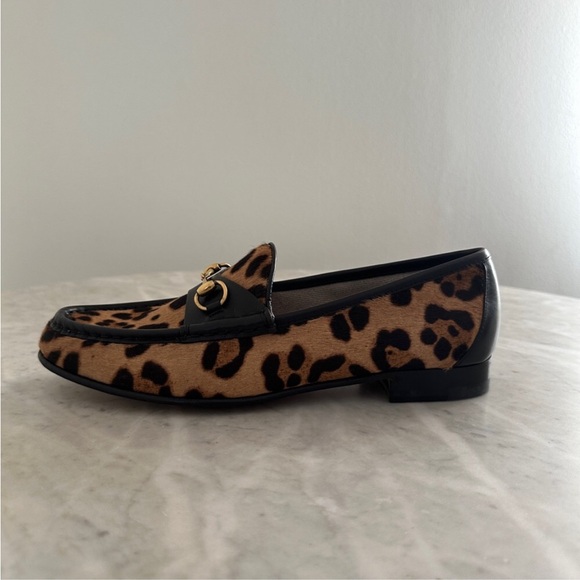 GUCCI NWT LOAFERS 1953 STYLE LEOPARD FUR BRAND NEW SIZE:9 - Picture 3 of 6